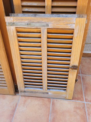 Persianas mallorquinas de madera