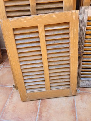 Persianas mallorquinas de madera