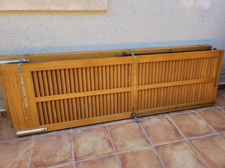 Persianas mallorquinas de madera
