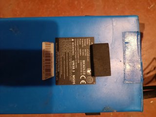 Batería patinete eléctrico azul