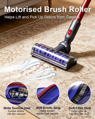 Spazzola Dyson V7 V8 V10 V11 V15 Compatibile