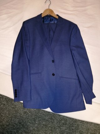 Traje Cortefiel azul hombre