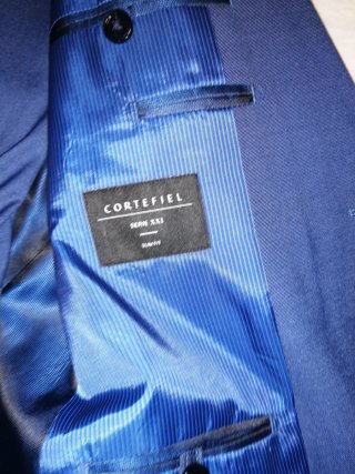 Traje Cortefiel azul hombre