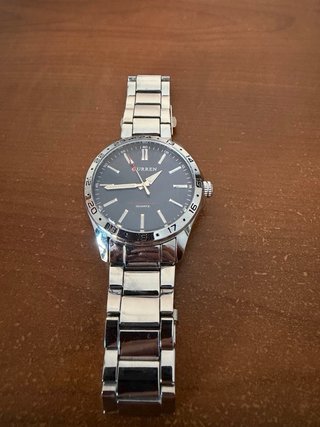 Lote de 6 relojes plateados con correa