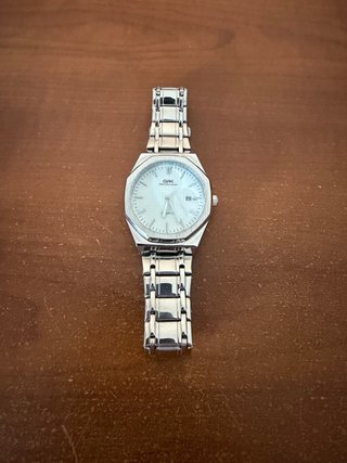 Lote de 6 relojes plateados con correa