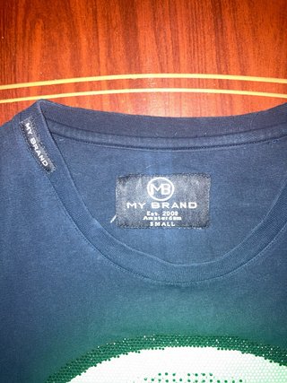 Camiseta My Brand Calavera Verde Brillante