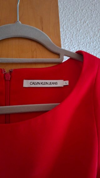 Vestido Calvin Klein Rojo