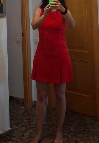 Vestido Calvin Klein Rojo