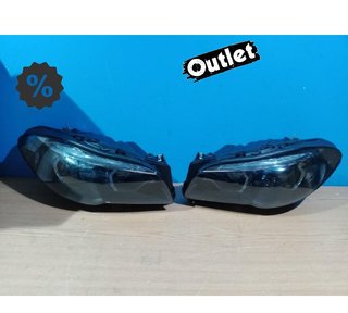 JI FAROS BMW F10 F11 13-16 BI-XENON OJOS ANGEL LED 3D DRL D