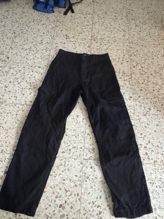 Pantalones cargo negros
