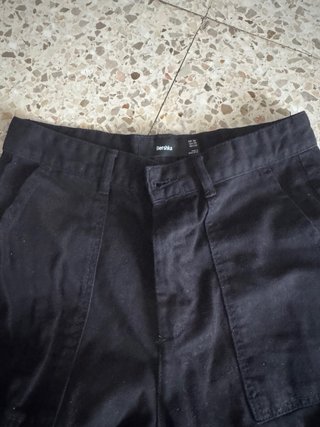Pantalones cargo negros