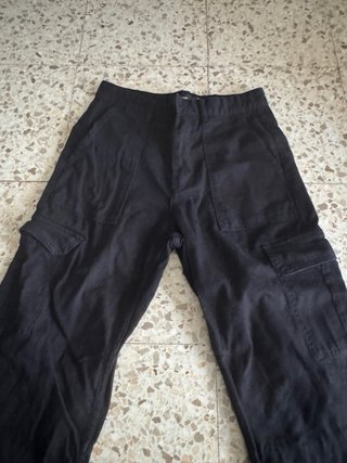 Pantalones cargo negros