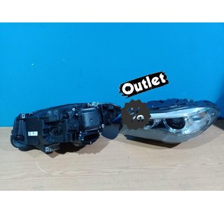 JI FAROS BMW F10 F11 10-13 XENON OJOS ANGEL LED LOOK LCI FON