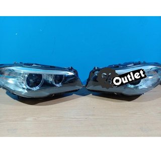 JI FAROS BMW F10 F11 10-13 XENON OJOS ANGEL LED LOOK LCI FON