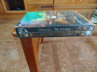 DVD Ángeles y Demonios + El Código Da Vinci
