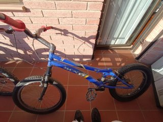 Bicicleta Trial Monty Blu