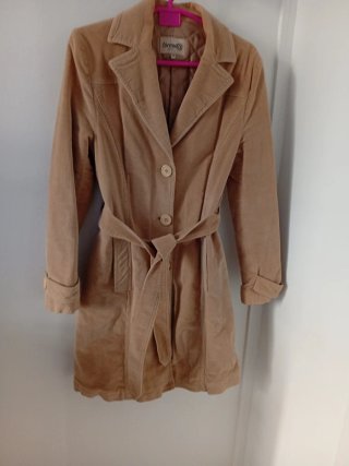 Gabardina pana Formula Joven Beige Talla M