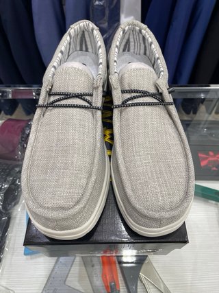 Scarpe uomo Gianni beige/grigie taglia 43