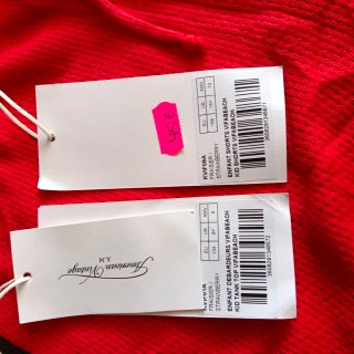 Set bambino American Vintage rosso