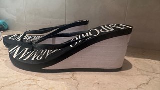 Chanclas Plataforma Emporio Armani Originales