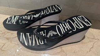 Chanclas Plataforma Emporio Armani Originales