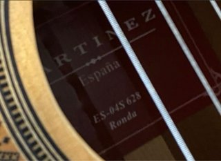 Guitarra Clásica Martínez Ronda ES04S