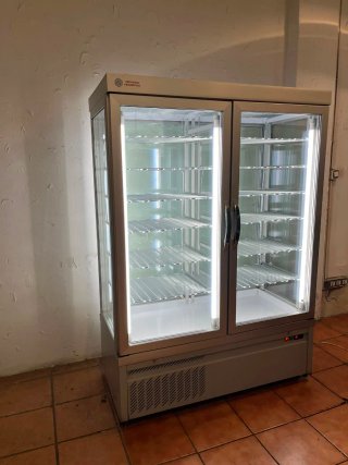 Congelador expositor 4 caras