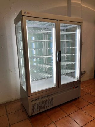 Congelador expositor 4 caras