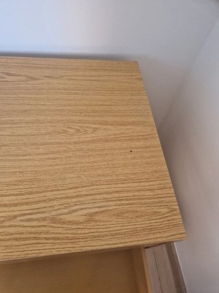Cómoda cajonera de madera