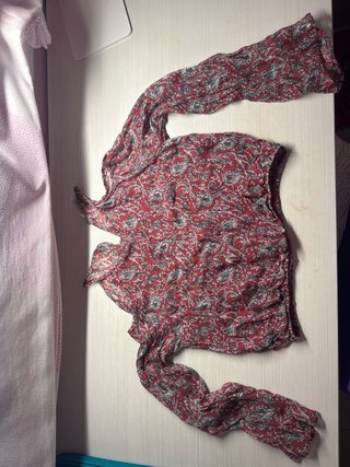 Top Hombros Descubiertos Estampado