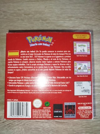 Pokémon Rojo Game Boy COMPLETO (Edición Roja)
