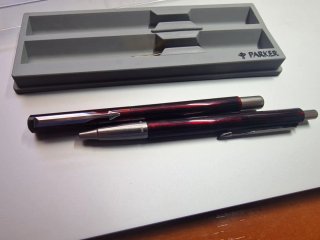 Bolígrafos Parker Set Caja Original vintage