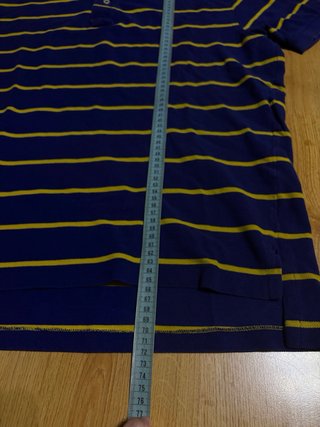 Polo Ralph Lauren Rayas Azul/Amarillo Talla L