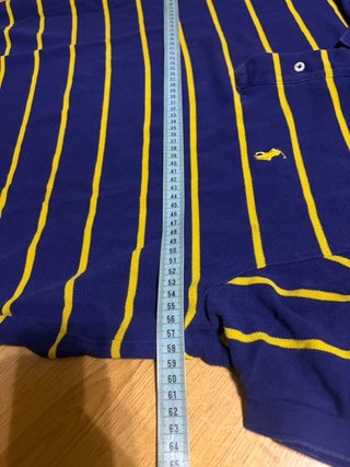 Polo Ralph Lauren Rayas Azul/Amarillo Talla L