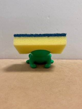Porta spugna a forma di rana