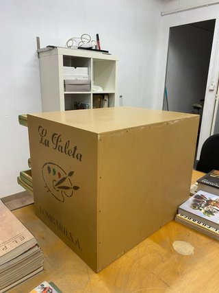 Cajonera Mercería Antigua Madera