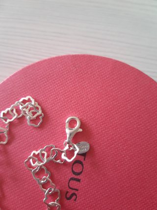 Pulsera plata carrusel