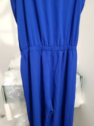 Mono azul Steps con encaje