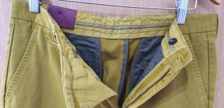 Pantalón chino Emidio Tucci color mostaza