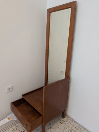 Tocador vintage madera con espejo