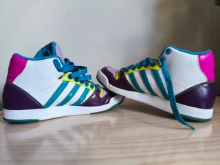 Zapatillas piel Adidas Mujer