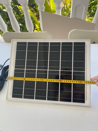 Foco reflector LED Solar 600W Exterior 2400 Lm.