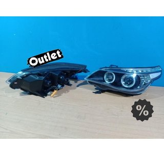 JI FAROS BMW E60 E61 03-07 LED OJOS ANGEL NEGROS R011333C5