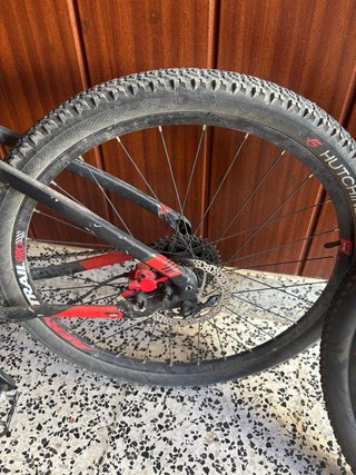 Bicicleta Montaña Rockrider 550 Roja
