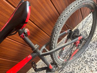 Bicicleta Montaña Rockrider 550 Roja