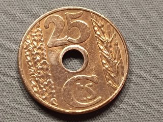 25 céntimos 1938 II República Española