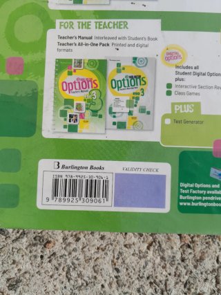 Options student's book 3ESO