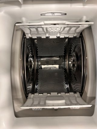 Lavadora Hoover carga superior económica ygarantia