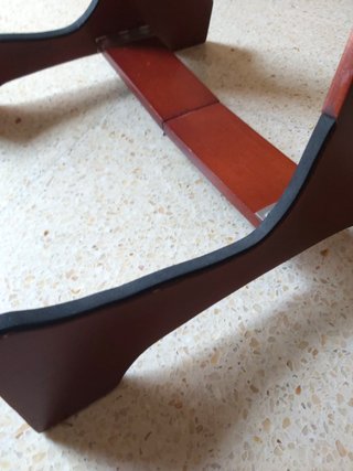 Soporte de pie madera para guitarra