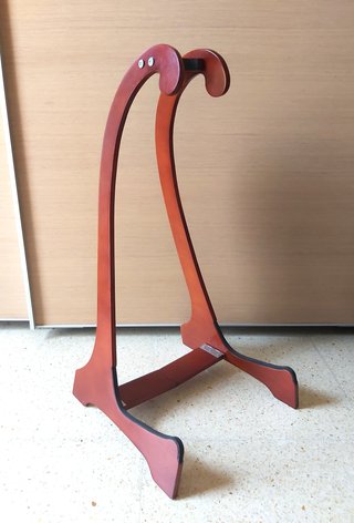 Soporte de pie madera para guitarra